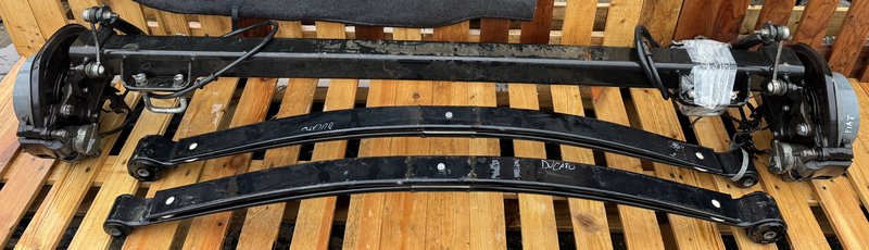 FIAT DUCATO III TYLNA OŚ BELKA RESORY