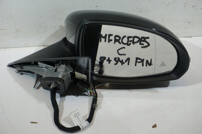 MERCEDES C W206 LUSTERKO PRAWE 8+9+1 PIN 18PIN