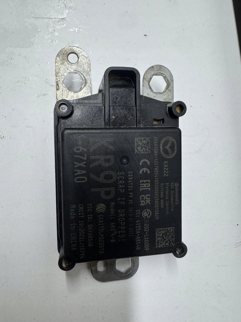 Mazda CX-30 CX-60 CX-70 CX-90 radar distronic ACC KR9P-67XA0