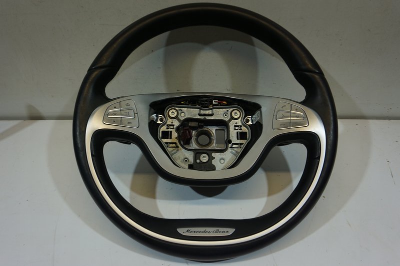 MERCEDES W222 KIEROWNICA MULTIFUNKCYJNA SKÓRZANA