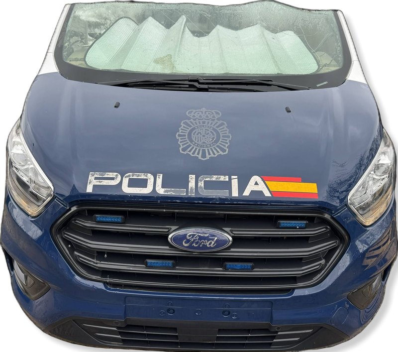 KOMPLETNY PRZÓD ZDERZAK MASKA BŁOTNIK PAS LAMPY FORD TRANSIT CUSTOM LIFT