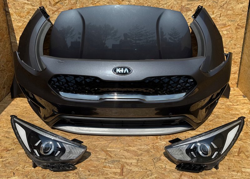 Kia Niro I PRZÓD KOMPLETNY ZDERZAK LAMPY PAS BŁOTNIKI MASKA
