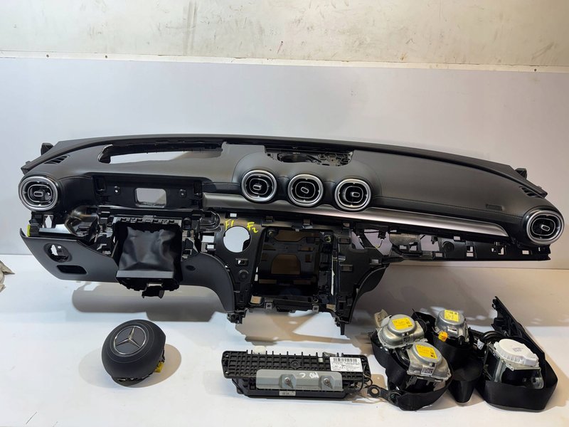 MERCEDES KLASA C W206 KONSOLA DESKA ROZDZIELCZA PODUSZKI AIR BAG