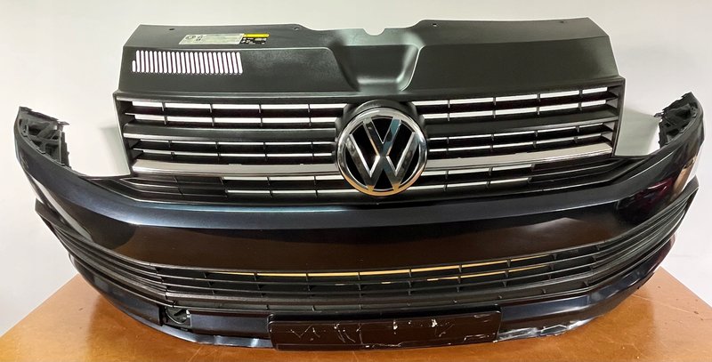 VW T6 ZDERZAK przód przedni GRILL