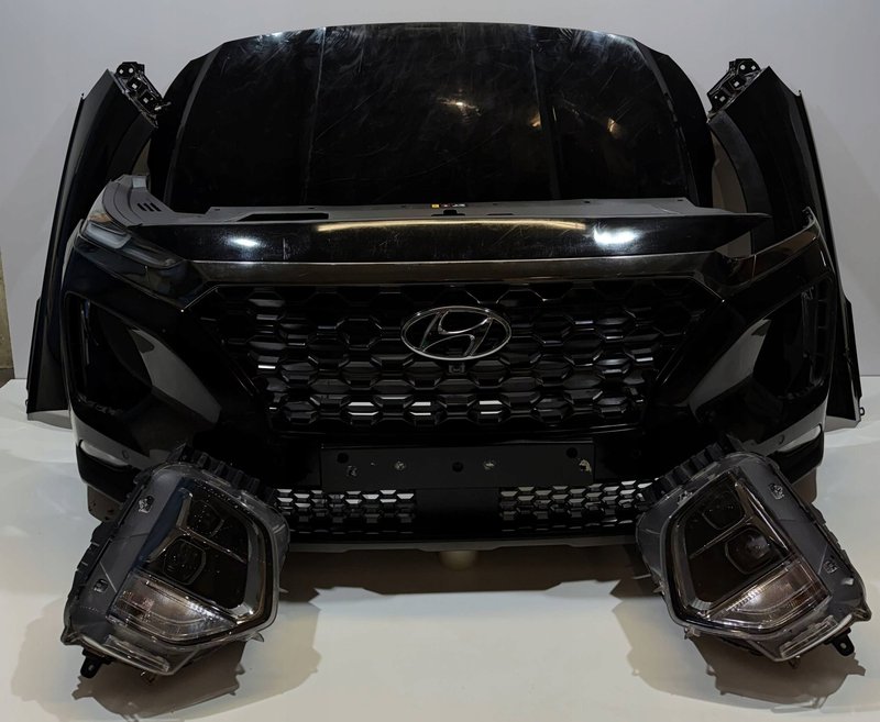 HYUNDAI SANTA FE IV PRZÓD MASKA ZDERZAK PAS LAMPY BŁOTNIKI