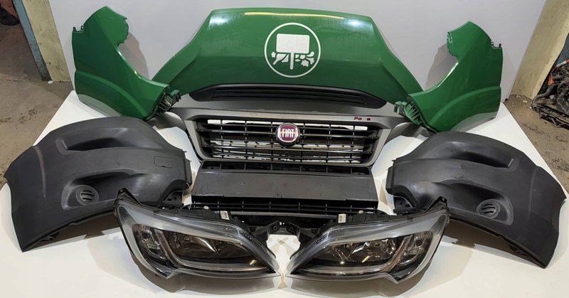 FIAT DUCATO PRZÓD KOMPLETNY MASKA ZDERZAK PAS PRZEDNI BŁOTNIKI
