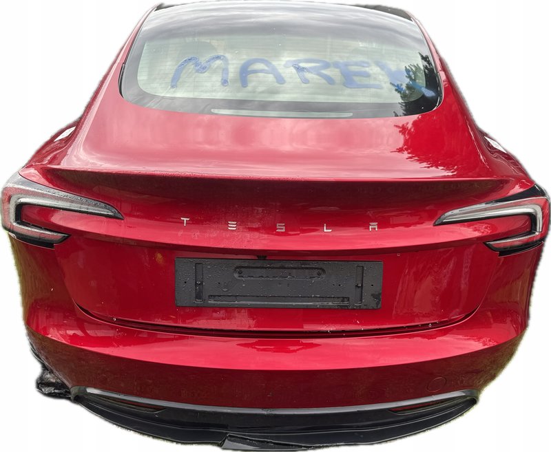 Tesla model 3 lift zderzak tył tylni