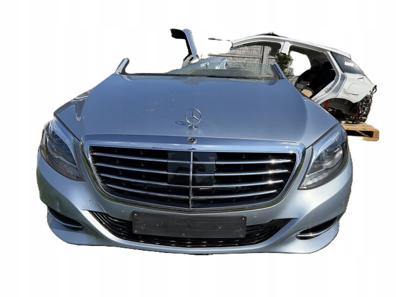 MERCEDES KLASA S W222 3.0 D PRZÓD KOMPLETNY MASKA ZDERZAK LAMPY PAS PRZEDNI