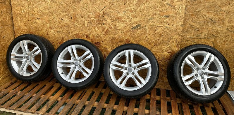 AUDI A4 FELGI ALUMINIOWE OPONY KOŁA 7.5Jx18 ET29 5x112 245/45 R18