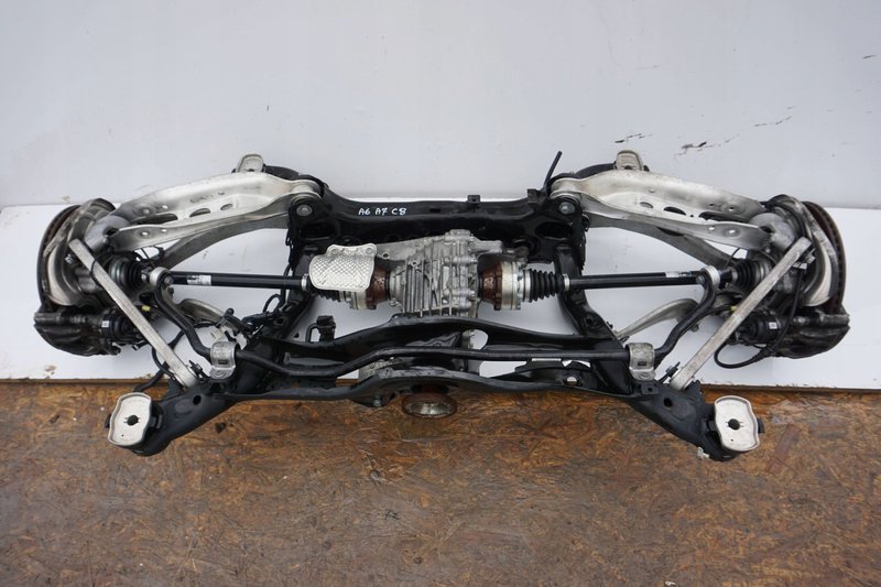 AUDI A6 A7 C8 OŚ TYLNA DYFERENECJAŁ ZAWIESZENIE WÓZEK 4K0505235AM