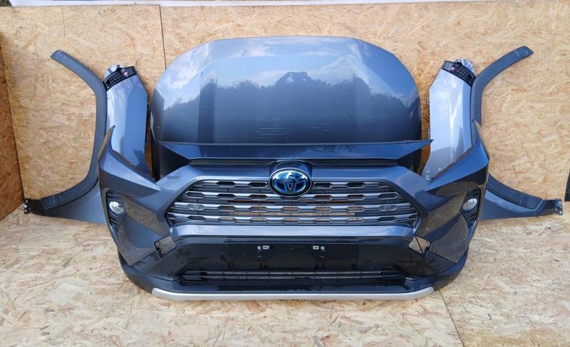 TOYOTA RAV4 V PRZÓD KOMPLETNY BŁOTNIKI MASKA ZDERZAK PAS PRZEDNI