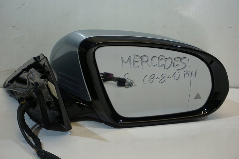 MERCEDES S KLASA W222 LUSTERKO ZEWNĘTRZNE PRAWE 8+8+1 PIN