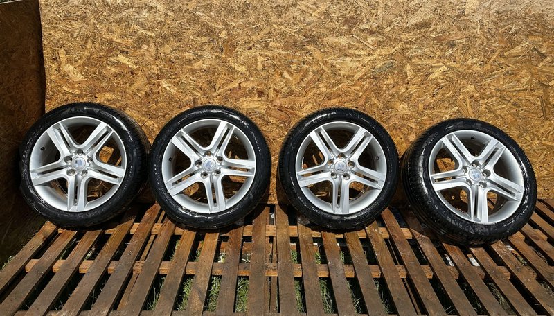 SEAT OE FELGI ALUMINIOWE KOŁA OPONY 7Jx17 5x112 ET54 225/45 R17