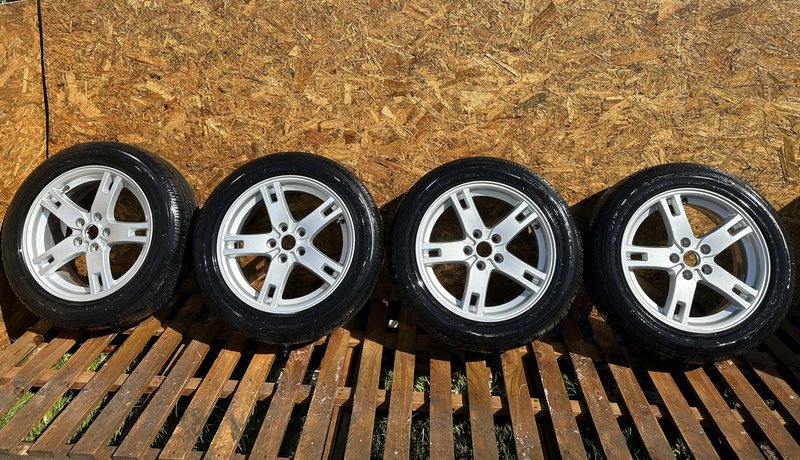 MG OE ZS FELGI ALUMINIOWE KOŁA OPONY 7Jx17 5x108 ET41 215/55 R17