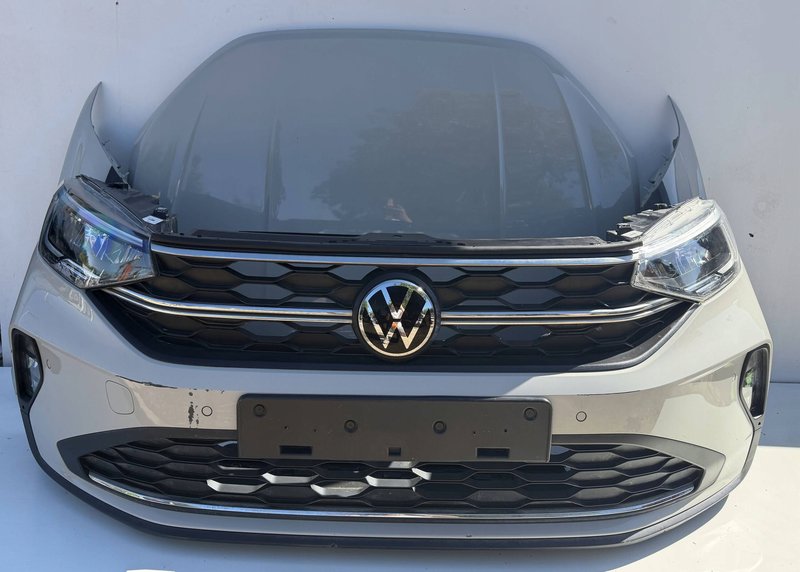 VW TAIGO 1.0 PRZÓD KOMPLETNY MASKA PAS LAMPY ZDERZAK BŁOTNIKI