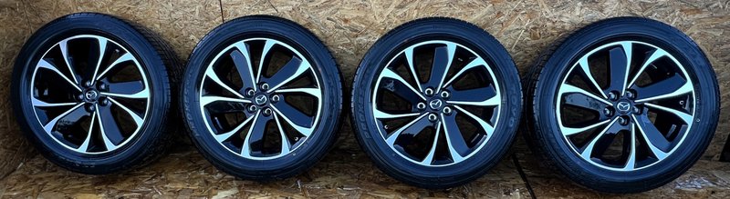MAZDA CX5 FELGI ALUMINIOWE KOŁA OPONY NOWE 19x7J 5x114.3 ET45 225/55 R19