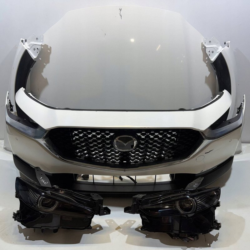 MAZDA CX-30 CX30 PRZÓD KOMPLETNY ZDERZAK PAS PRZEDNI LAMPY BŁOTNIK MASKA