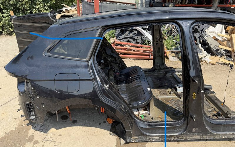 SKODA ENYAQ 5LA ĆWIARTKA TYLNA PRAWA PRAWY TYŁ