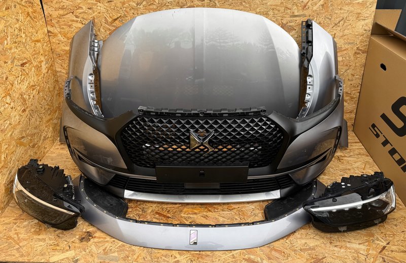 CITROEN DS7 PRZÓD KOMPLETNY ZDERZAK LAMPY PAS BŁOTNIKI MASKA