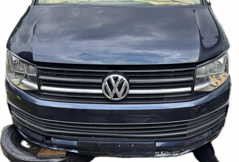 VW T6 KOMPLETNY PRZÓD MASKA LAMPY ZDERZAK BŁOTNIKI PAS PRZEDNI