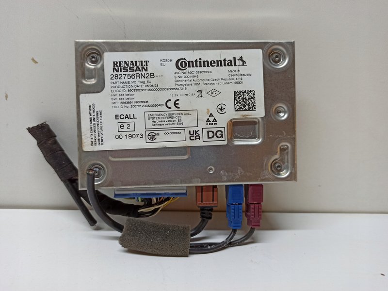 NISSAN QASHQAI III J12 MODUŁ STEROWNIK TELEFONU 282756RN2B