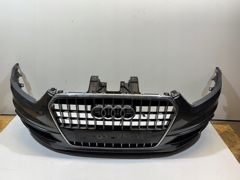 AUDI Q3 8U S LINE 10-14 ZDERZAK PRZÓD PRZEDNI SPRYSKIWACZE