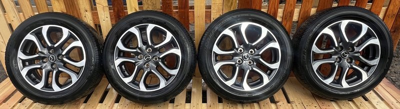 Mazda koła felgi aluminiowe 16 Mazda 2 lato 16 x 5.5 J ET 40 rozstaw 4 x100