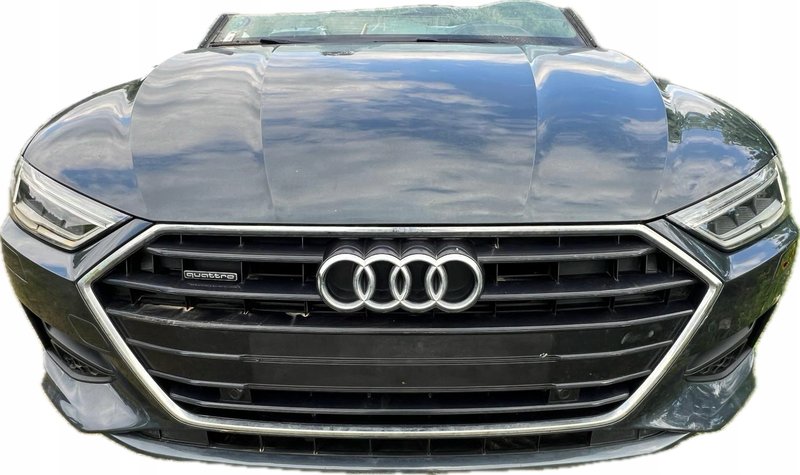 AUDI A7 C8 4K8 S LINE PRZÓD KOMPLETNY ZDERZAK LAMPY PAS BŁOTNIKI